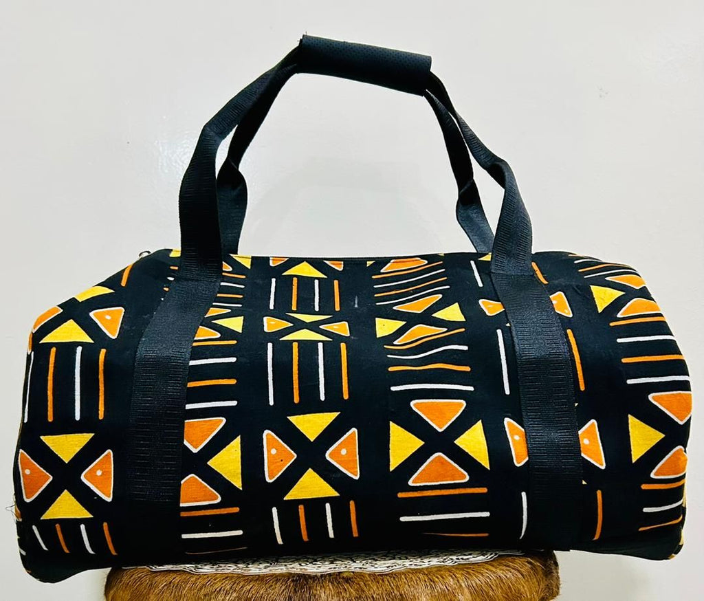 Sac de Voyage "Nomade Dakar" : Grand Format en Wax Traditionnel