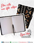Ensemble "Soleil de Dakar" : Cabas Rayé et Capeline Assortie